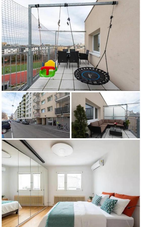 Nice Rooftop Hostel Відень Екстер'єр фото